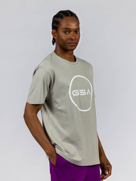 Herrenblusen Kurzarm T-Shirt Grau