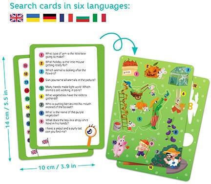 Kids Puzzle Summer in The Village for 3+ Years 60pcs Dodo