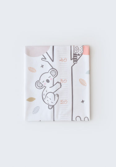 Bi Baby Happy Tree Waterproof Changing Pad White 50x75cm.