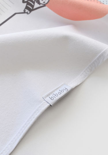 Bi Baby Happy Tree Waterproof Changing Pad White 50x75cm.