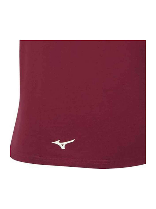Sportliches T-Shirt Burgundisch