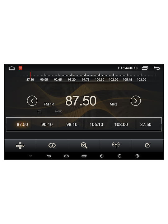 Bizzar Car Audio System for Fiat Fullback Mitsubishi L200 2015-2019 with A/C (Bluetooth/USB/WiFi/GPS/Apple-Carplay/Android-Auto) with Touch Screen 9"