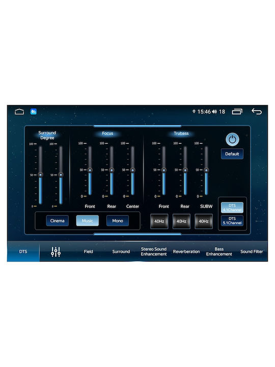 Bizzar Car Audio System for Fiat Fullback Mitsubishi L200 2015-2019 with A/C (Bluetooth/USB/WiFi/GPS/Apple-Carplay/Android-Auto) with Touch Screen 9"