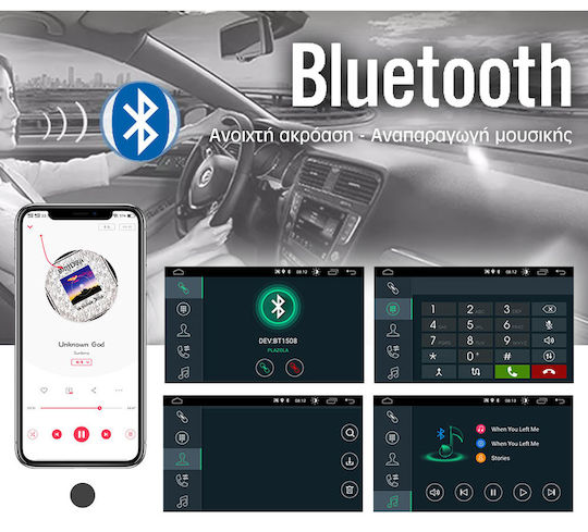 Ηχοσύστημα Αυτοκινήτου για Mercedes-Benz C Class / CLC Class 2004-2008 (Bluetooth/USB/WiFi/GPS/Apple-Carplay/Android-Auto) με Οθόνη Αφής 9"