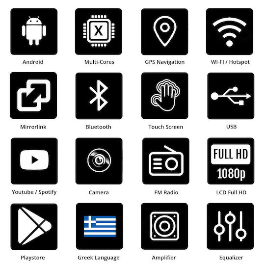 Sistem Audio Auto pentru Hyundai iX35 2010-2015 (Bluetooth/USB/AUX/WiFi/GPS/Apple-Carplay/Android-Auto) cu Ecran Tactil 9"