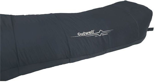 Outwell Sleeping Bag Μονό 3 Εποχών Elm Supreme Deep Blue