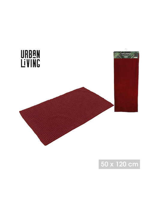 Urban Living Bath Mat Barney’s 24615 Burgundy 50x120cm