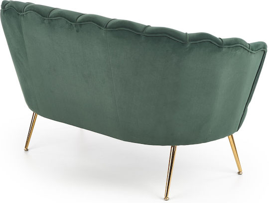Amorinito Doppelsitzer Sofa Samt Grüner 133x77x77cm