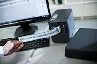 Brother P-touch Label Printer Thermal Transfer USB, Wi-Fi, Ethernet 360 dpi
