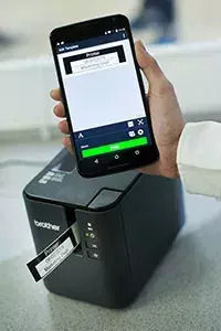 Brother P-touch Label Printer Thermal Transfer USB, Wi-Fi, Ethernet 360 dpi