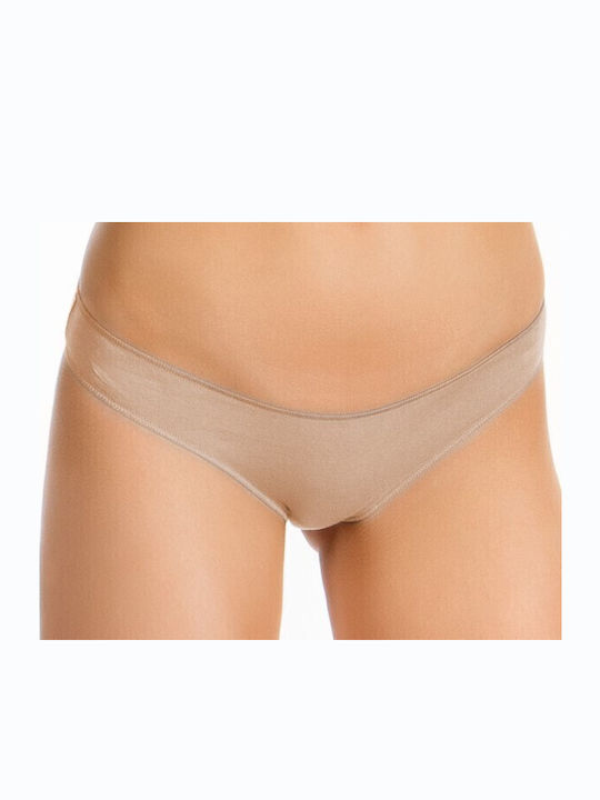 Modal Fimelle Βαμβακερά Дамско Бразилско 2Pack Бежови