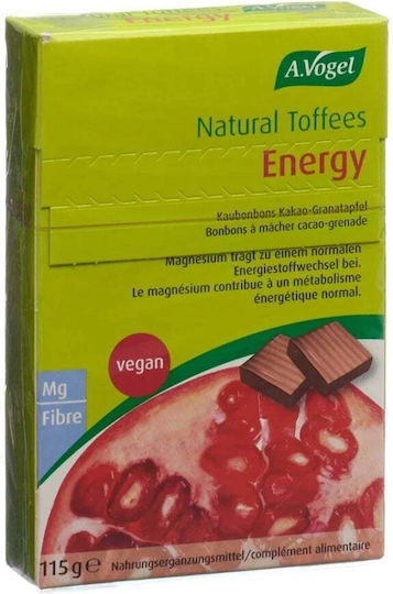 A.Vogel Natural Toffees Energy Ειδικό Συμπλήρωμα Διατροφής 115gr