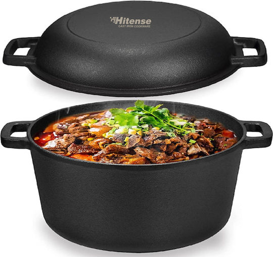 Hitense Sef De Americano Deep Pot made of Cast Iron 4.7lt / 26cm Hitense Sef De Americano Deep Pot made of Cast Iron 4.7lt / 26cm