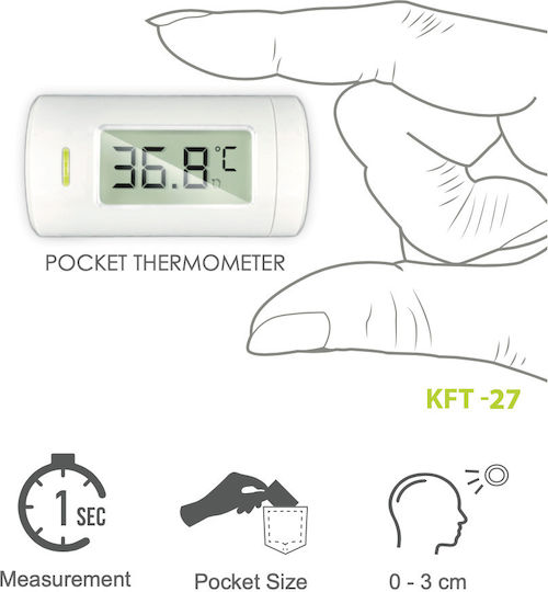 Norditalia Υπέρυθρο Θερμόμετρο Μετώπου KFT-27