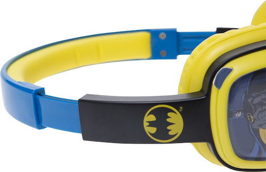 Lazerbuilt Batman Flip 'N Switch Kabelgebunden Kinder Über Ohr Kopfhörer Mehrfarbig