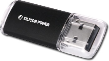 Silicon Power Ultima II-I 8GB USB 2.0 Stick Schwarz