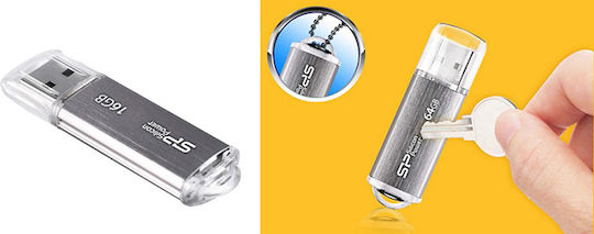 Silicon Power Ultima II-I 16GB USB 2.0 Stick Schwarz
