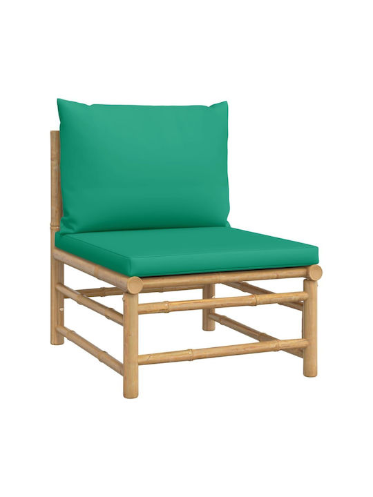 Garden & Outdoor Furniture Sets Living Room Set Pieces Green with Pillows