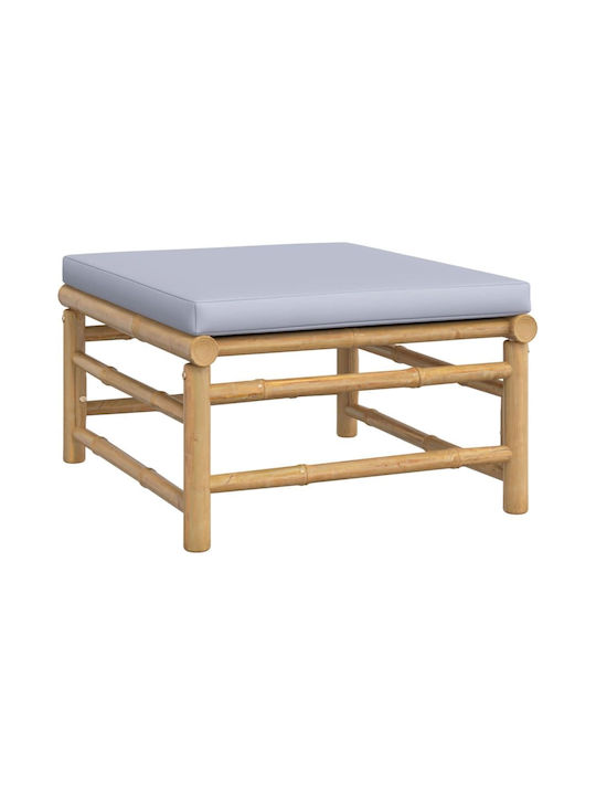 Set Cameră De Zi Exterior 6 Piese Natural Cu Perne