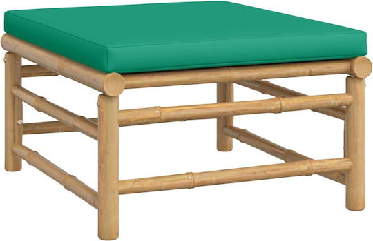 Garten- und Outdoor-Möbelsets 6 Stück Grün mit Kissen