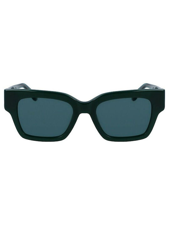 Calvin Klein Women's Sunglasses with Green Plastic Frame and Green Lens CKJ23601S 301