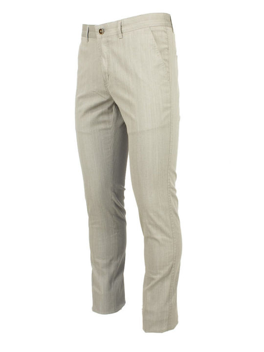 NEW YORK TAILORS ΑΝΔΡΙΚΟ ΠΑΝΤΕΛΟΝΙ CHINOS ΑΝΟΙΧΤΟ ΓΚΡΙ PASSY-GREY