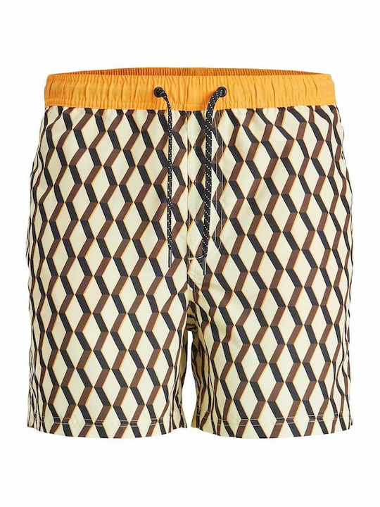 Costume De Baie Bărbați Pantaloni Scurți Multicolori Cu Modele