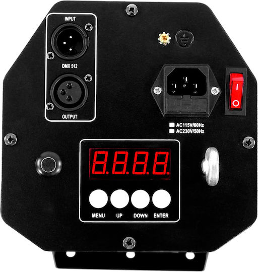 BoomToneDj Strobe Light LED DMX με Ρομποτική Κεφαλή Dymano Scan