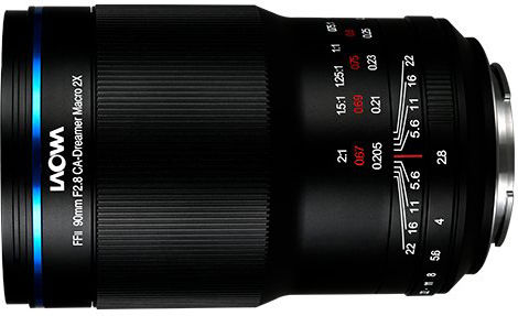 Laowa Full Frame Camera Lens 90mm F/2.8 Ultra Macro APO Macro / Telephoto for Canon RF Mount Black