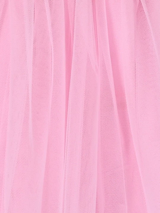 Kids' Tulle Tutu Skirt Monochrome Pink
