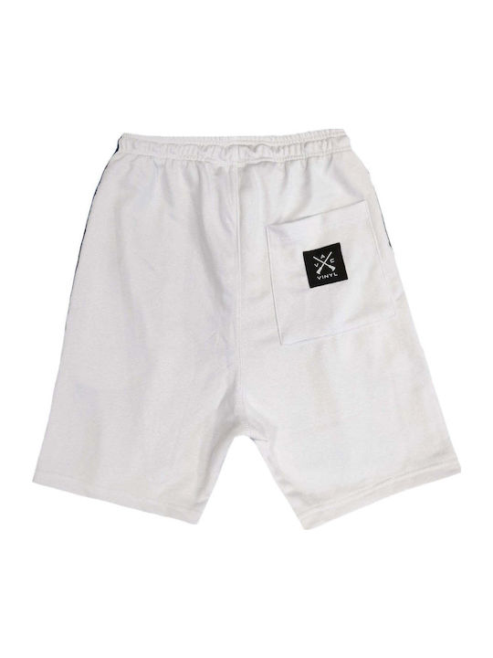 Men's Athletic Shorts White