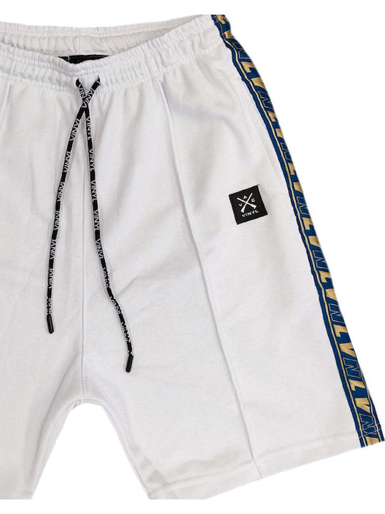 Men's Athletic Shorts White