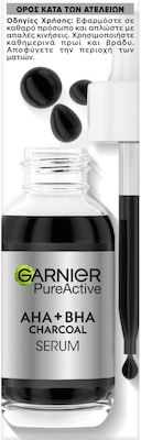 Garnier Pure Active Charcoal Serum Față pentru Strălucire 30ml
