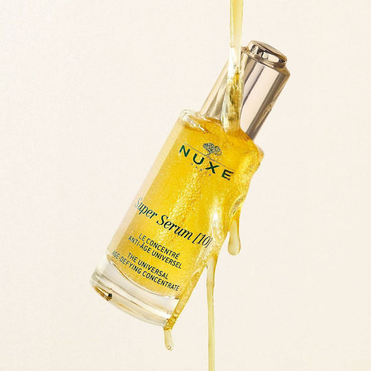 Nuxe Super 10 Anti-Aging Serum Gesicht mit Niacinamid & Hyaluronsäure 50ml