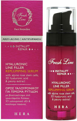 Fresh Line Hera Hyaluronic Line Filler Anti-Aging Serum Gesicht mit Hyaluronsäure 30ml