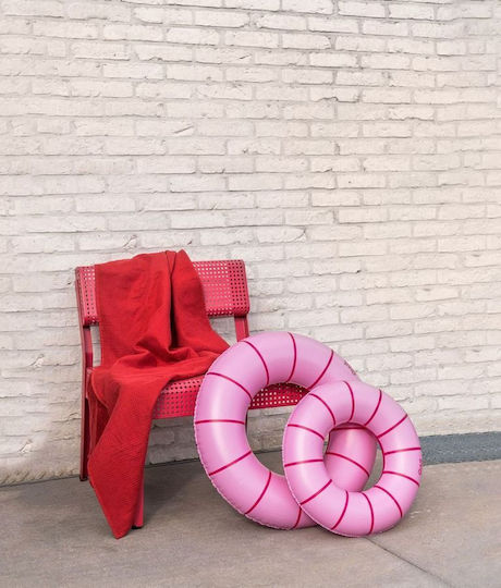 Quut Kinder Schwimmring mit Durchmesser 60cm. Rosa