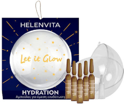 Helenvita Αnti-aging & Moisturizing Face Serum Hydration Suitable for All Skin Types 5x2ml