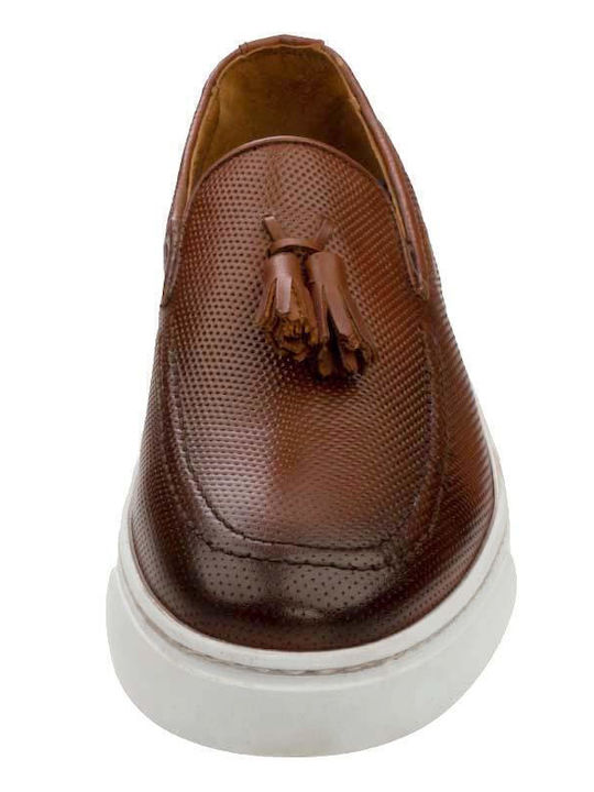 BY884 Mocasini barbati in Tabac maro Culori