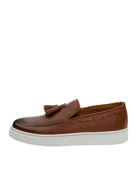 BY884 Mocasini barbati in Tabac maro Culori