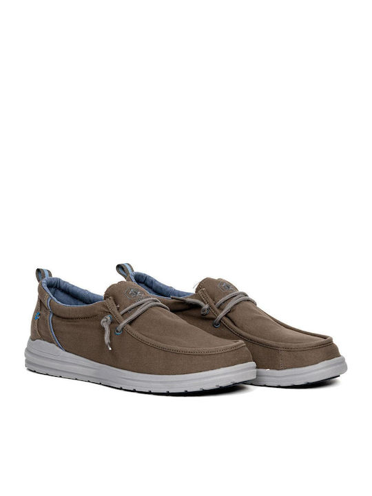 Trevor Men's Suede Loafers Gray