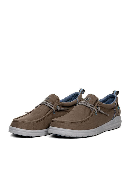 Trevor Men's Suede Loafers Gray