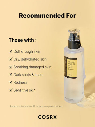 Cosrx Advanced Snail 96 Moisturizing & Anti-Aging Face Essence with Snail Secretion for Brightening & Whitening 100ml