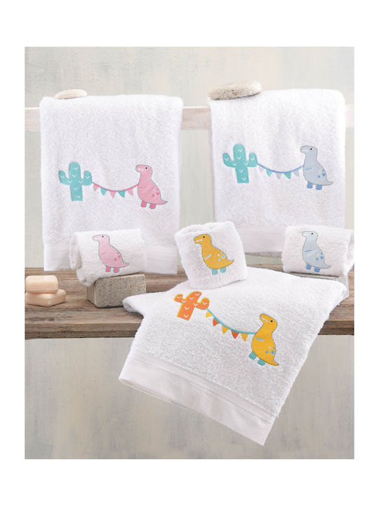 Rythmos Set Babyhandtücher 2 Stück Hellblau Diego Gewicht 450gr/m²