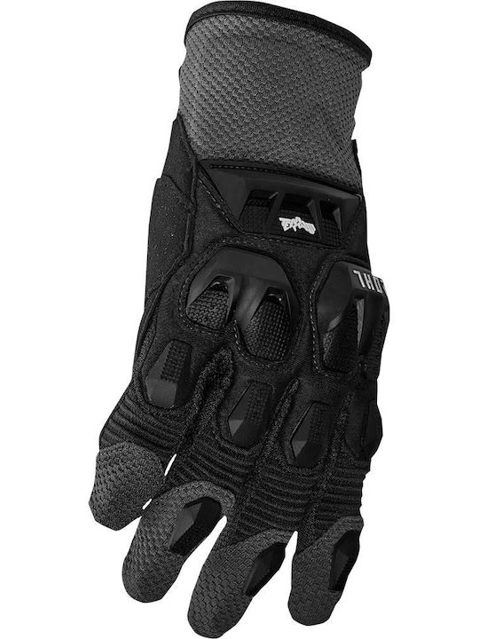 Thor Herren Motocross-Handschuhe Schwarz