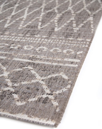 Royal Carpet Kaiko 40002K Χαλί Ορθογώνιο Καλοκαιρινό Ψάθινο Γκρι 140x200cm