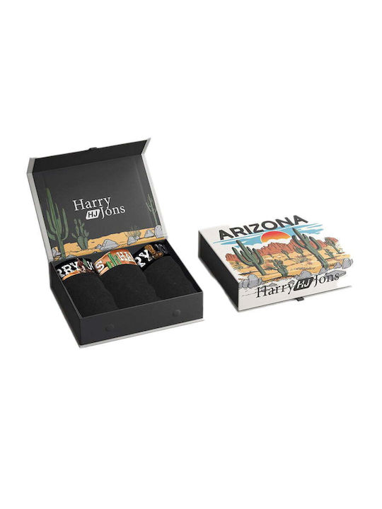 Arizona Herren Boxershorts Schwarz 3Packung