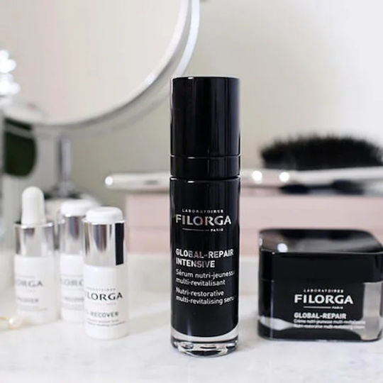 Filorga Global-Repair Intensive Moisturizing & Anti-aging Serum Face with Retinol & Niacinamide for Radiance & Firming 30ml