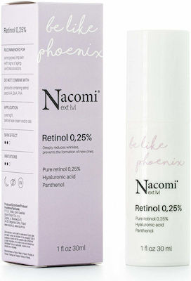 Nacomi Be Like Phoenix 0.25% Anti-îmbătrânire Serum Față cu Retinol 30ml