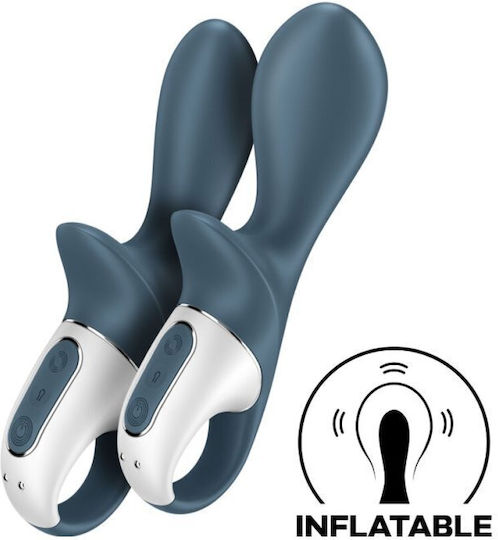 Satisfyer Air Pump Booty 2 Anal Dildo with Vibration Gray 23.6cm