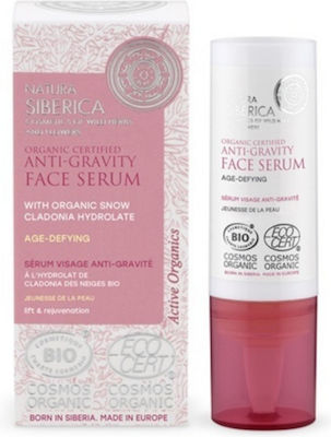 Natura Siberica Firming Face Serum Organic Certified Anti-Gravity Suitable for All Skin Types 15ml